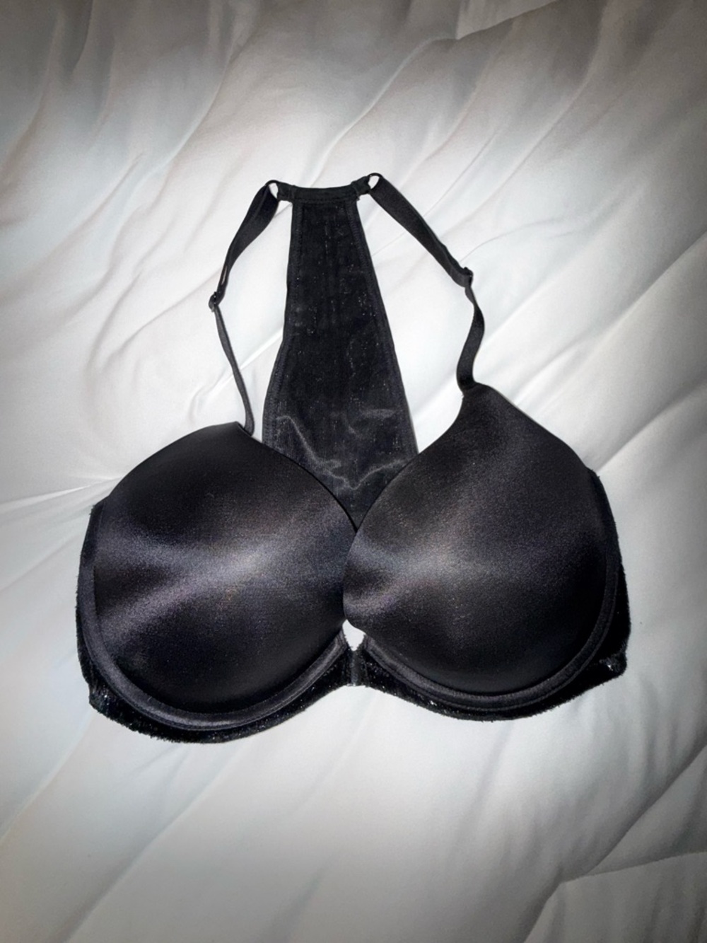 Victorias Secret Black Racerback Padded Bra - Women Intimates & Sleepwear